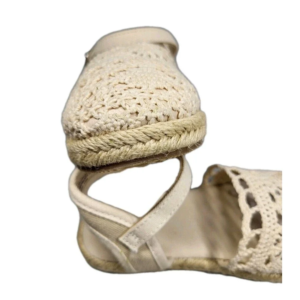 Toddler/Kids Crochet Espadrille SIZE 9